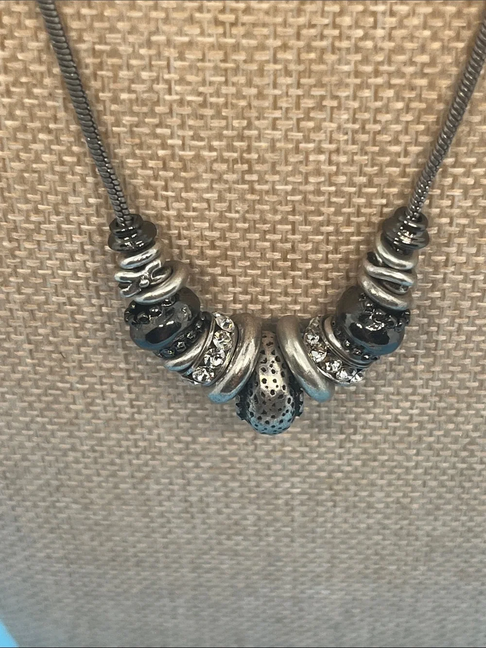 #0019. Chico's Bead Statement Necklace